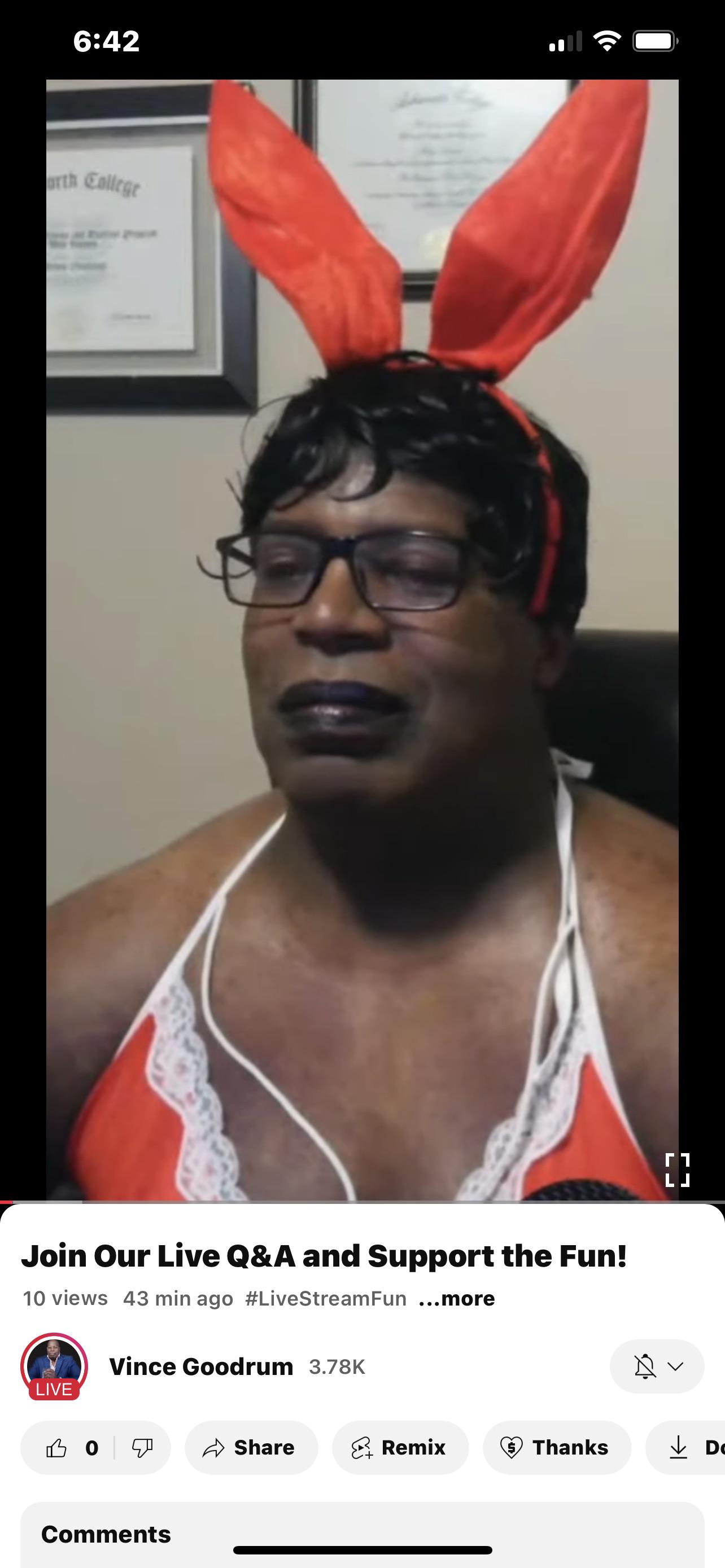 vince goodrum crosssdressing