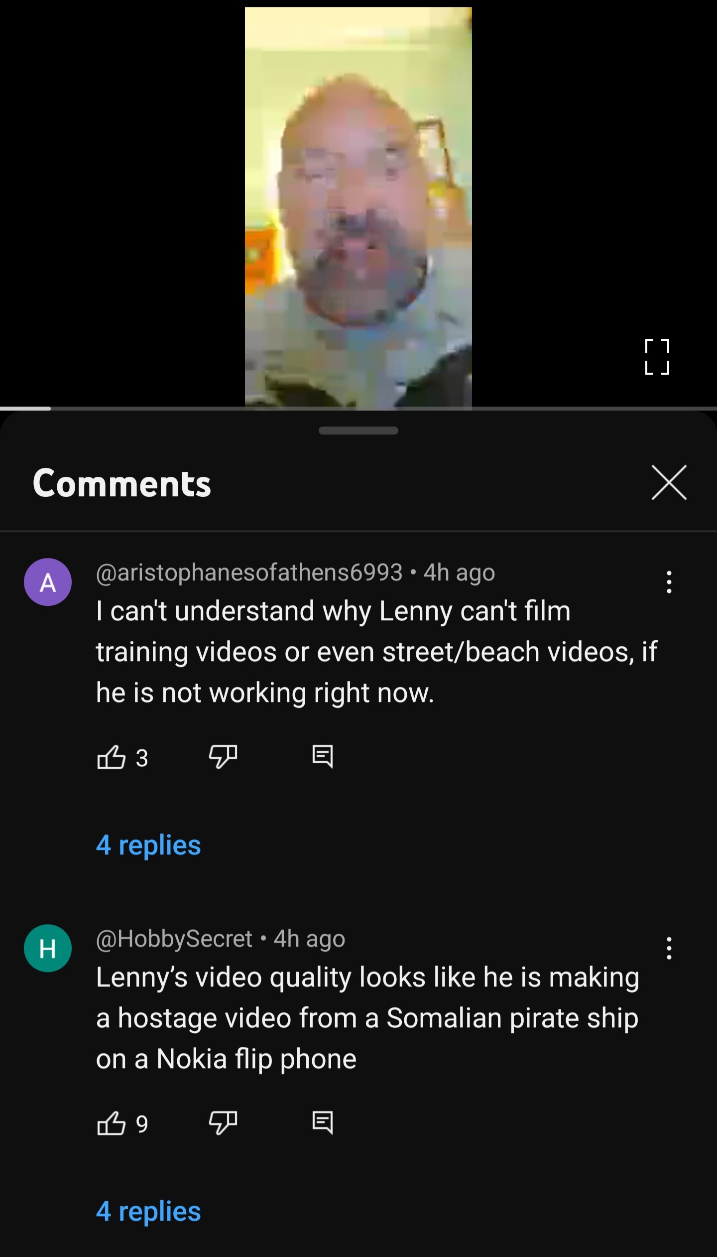 Menty fanbuddy comment - Delray Misfits Board